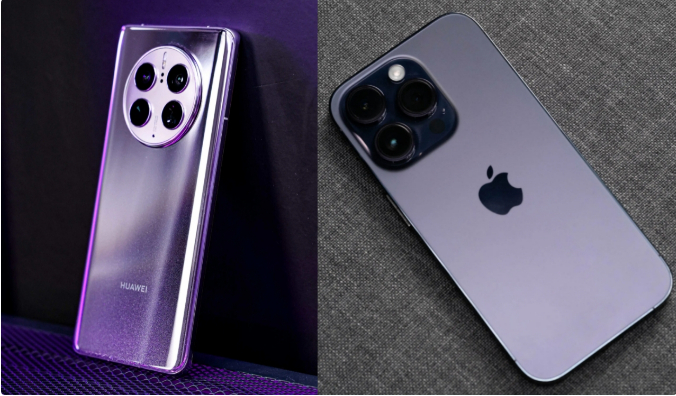 务川苹果14维修分享华为Mate50与iPhone14哪个好？ 