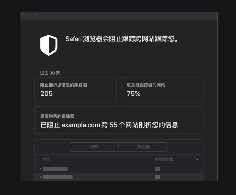 务川苹果手机维修分享如何在 Safari 浏览器中查看和打开隐私报告 